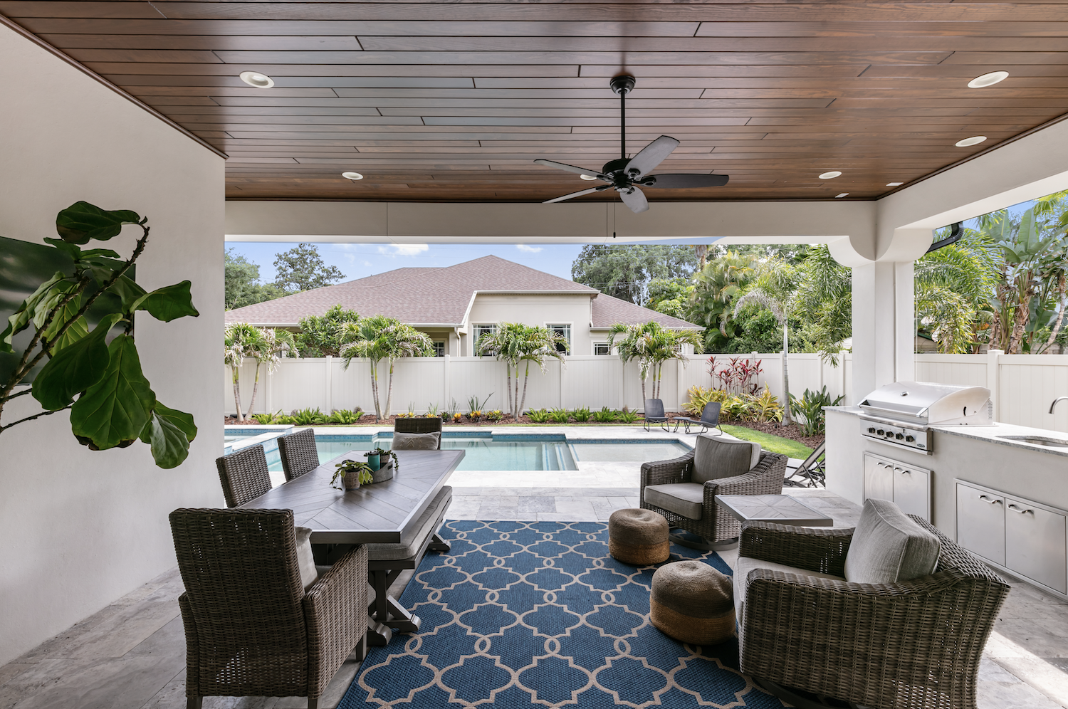 View from 426 Raehn Street in Delaney Park, Orlando