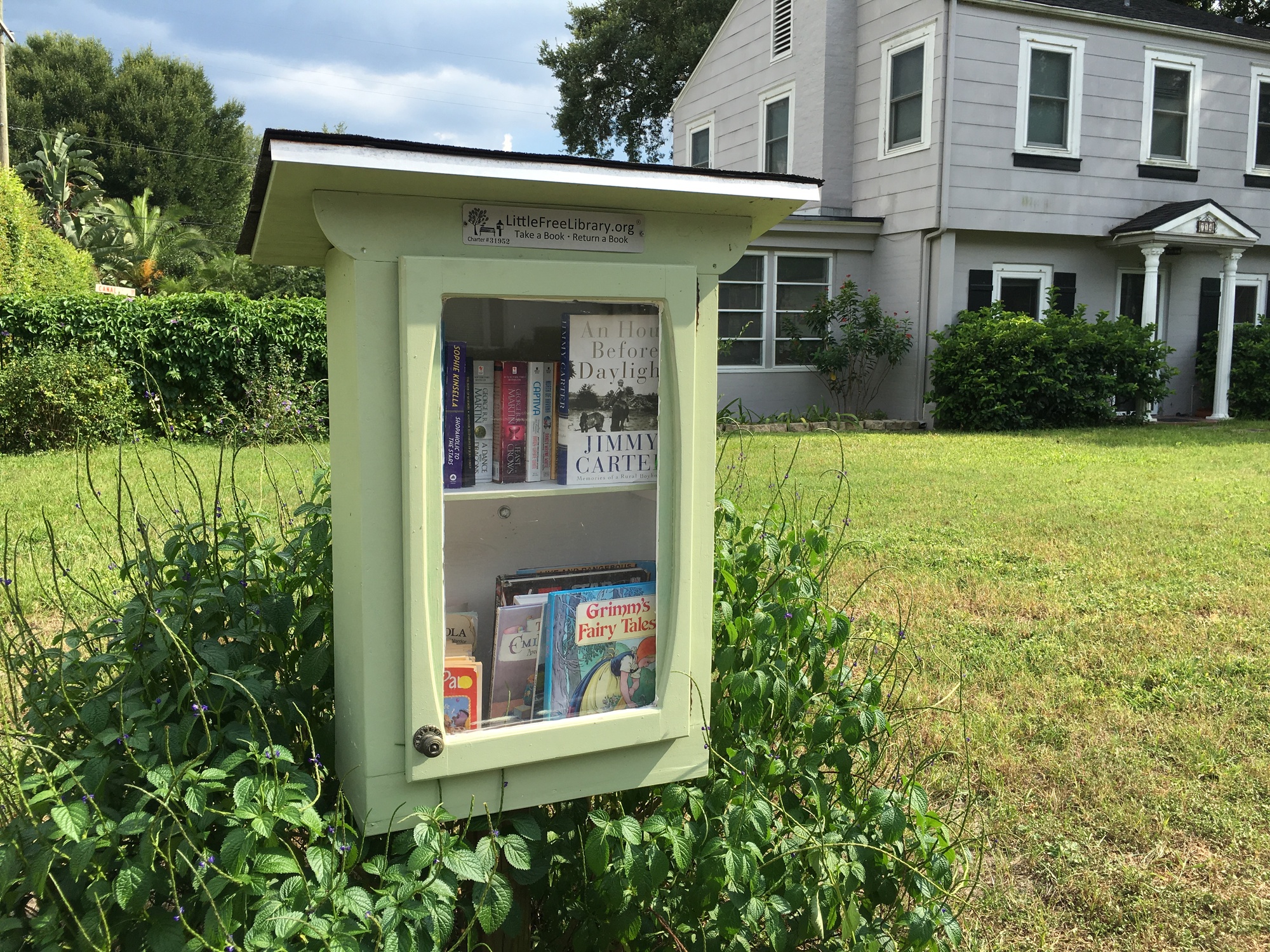Free Little Library on Delaney Park Drive, Orlando